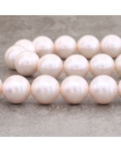 Perle façon "Majorque" blanche 7$pordw16mm