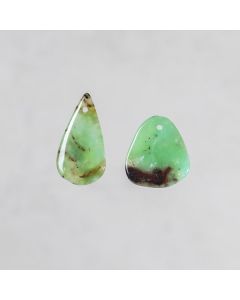 Chrysoprase Brésil pendentif 20x30mm environ