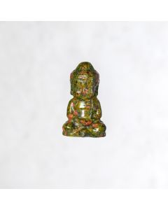 Bouddha thailandais unakite Afrique 30x50mm