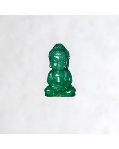 Bouddha thai aventurine verte Afrique 30x50mm