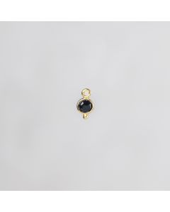 Onyx Daisy sertis facetté 4mm 2.85€x2=5.7€