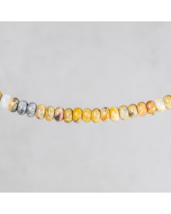 Crazy agate d'Afrique rondelle 6x10mm