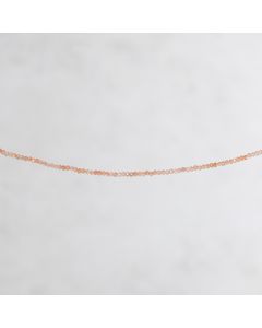 Gold sun stone d'Afrique rondelle facettée 1.5x2.5mm