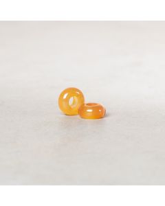 Cornaline rondelle 6x12mm trou 5mm 0.85€x4=3.4€