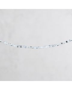 Pierre de lune black&white rondelle fcttée 2x3mm