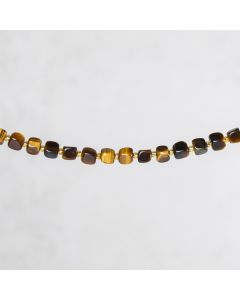 Oeil de tigre d'Afrique cube asymetric 5mm