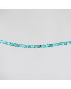 Turquoise naturelle heishi 2-3x4mm (blue)