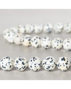 Jaspe dalmatien d'Afrique 12mm