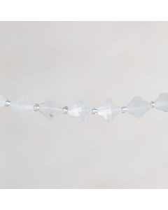 Cristal du Brésil trèfle facetté 10mm