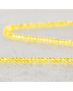 Cristal plaqué sun irisé facetté 2mm 