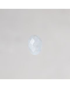 Cristal Brésil pdt ovale facettée 13x18mm