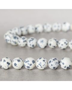 Jaspe dalmatien d'Afrique 10mm