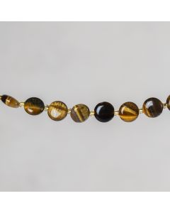 Oeil de tigre pastille 10mm