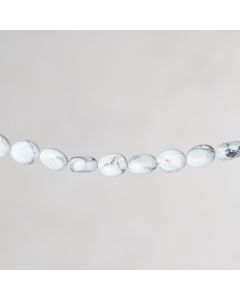 Howlite du Brésil ovale 8x10mm