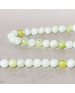 Milky green jasper 6mm