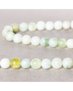 Milky green jasper 8mm
