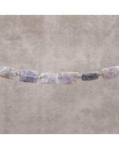 Labradorite d'afrique rectangle facettée 13x18mm