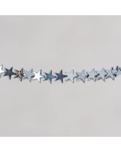Hématite étoile 6mm " silver"