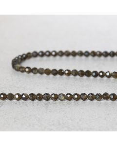 Gold obsidienne du Méxique facettée 3mm