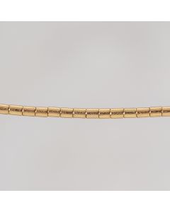 Hématite vintage gold tube 1.5x2mm