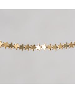 Hématite star vintage gold 4mm