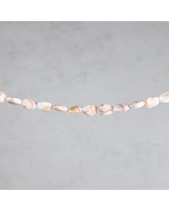Red net jasper d'Afrique ovale 9x13mm