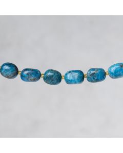Apatite du Brésil river olive 12-18mm