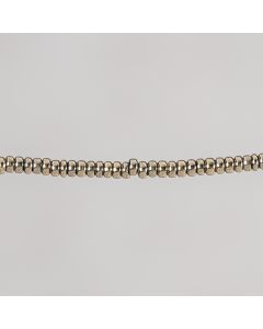 Hematite round disc champagne 0.9x2mm